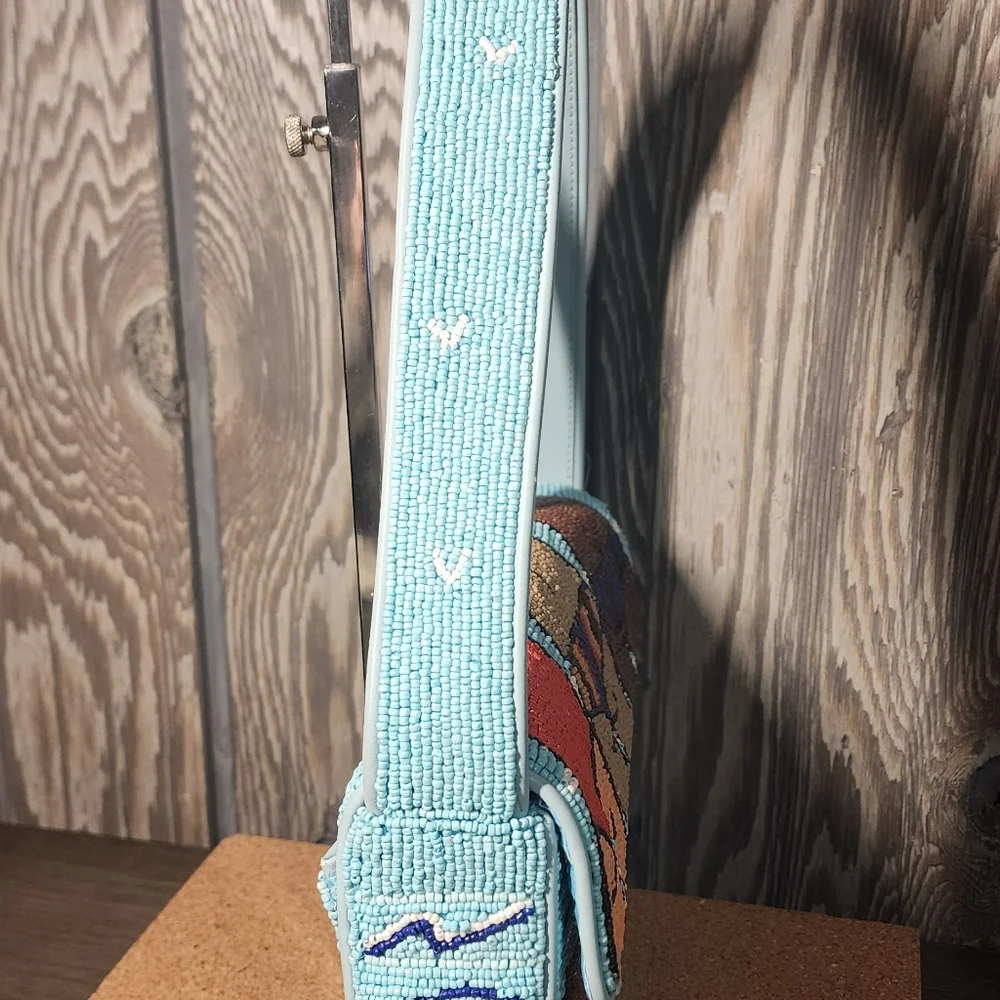 Staud Tommy Beachwear Beaded Bag (Flawed) - Picture 3 of 10